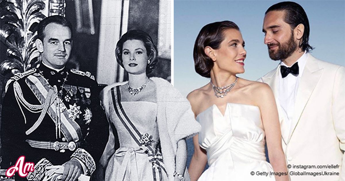 Grace Kelly's Granddaughter Gets Married Wearing Her Grandma’s Iconic ...