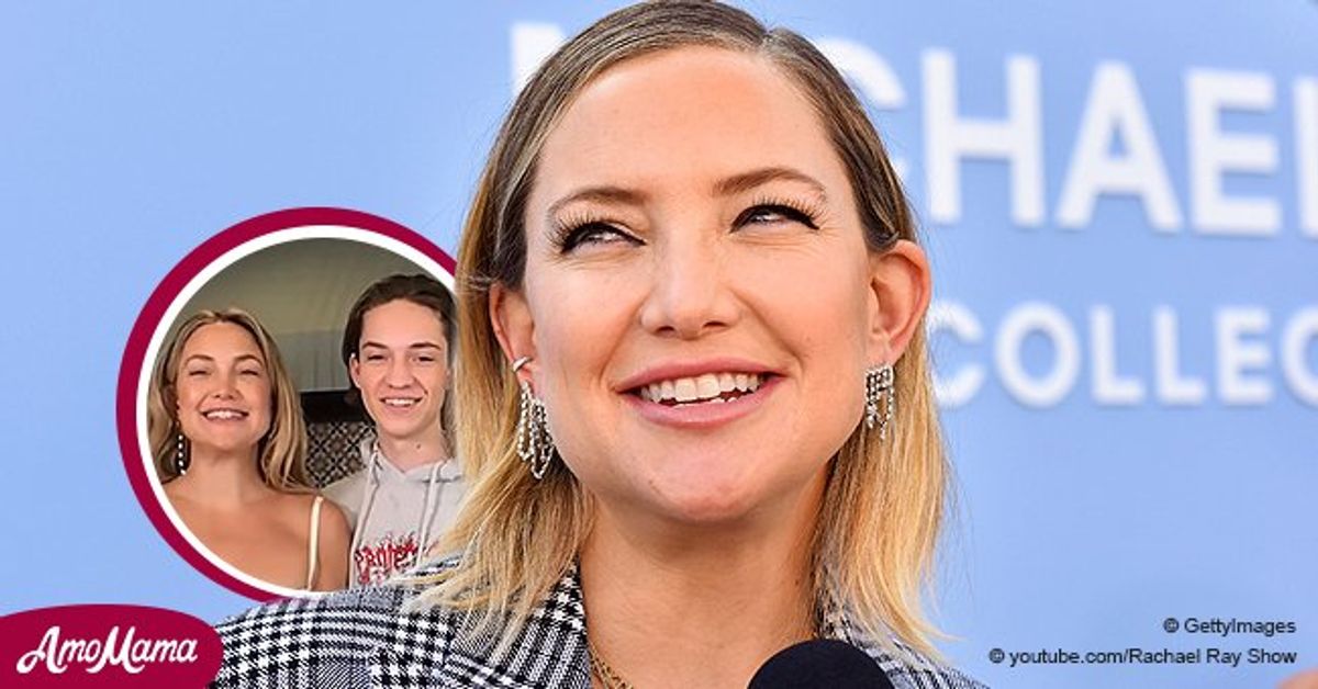 Kate Hudson Says Her Son Ryder Is a Great Big Brother as He Interrupts