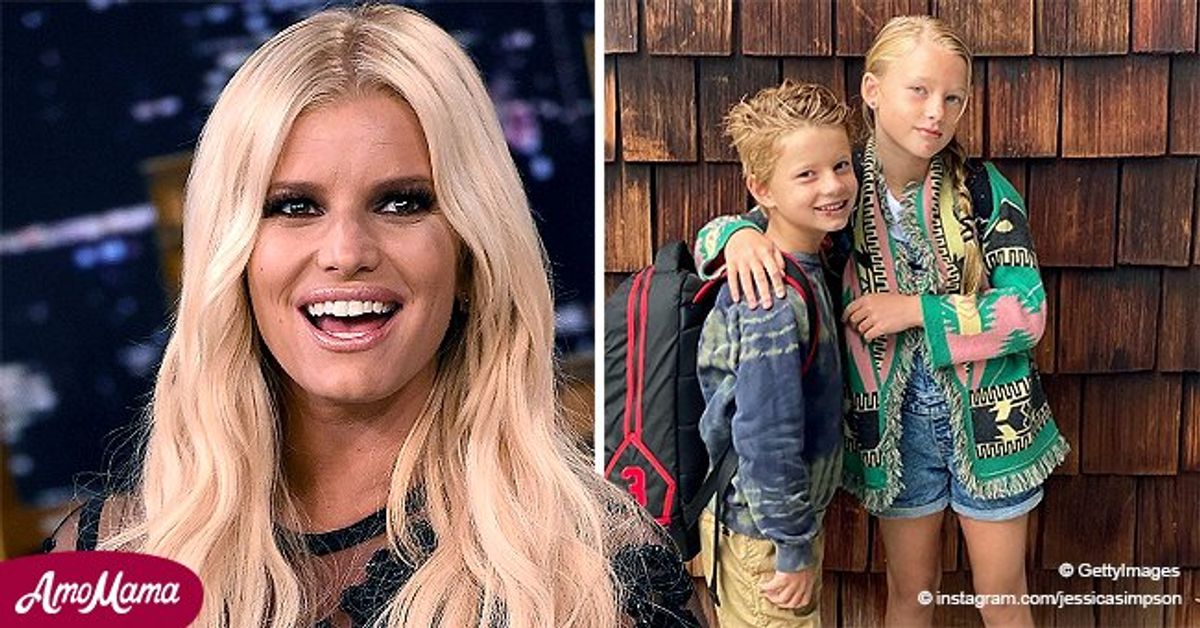 Jessica Simpson Shares New Photo of Her Kids and They Are Already So Big