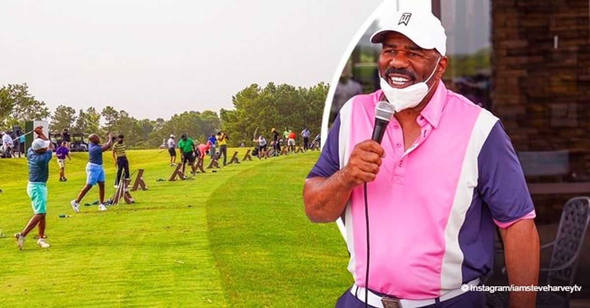 Steve Harvey Attends the '12th Annual Golf Invitational in Honor of