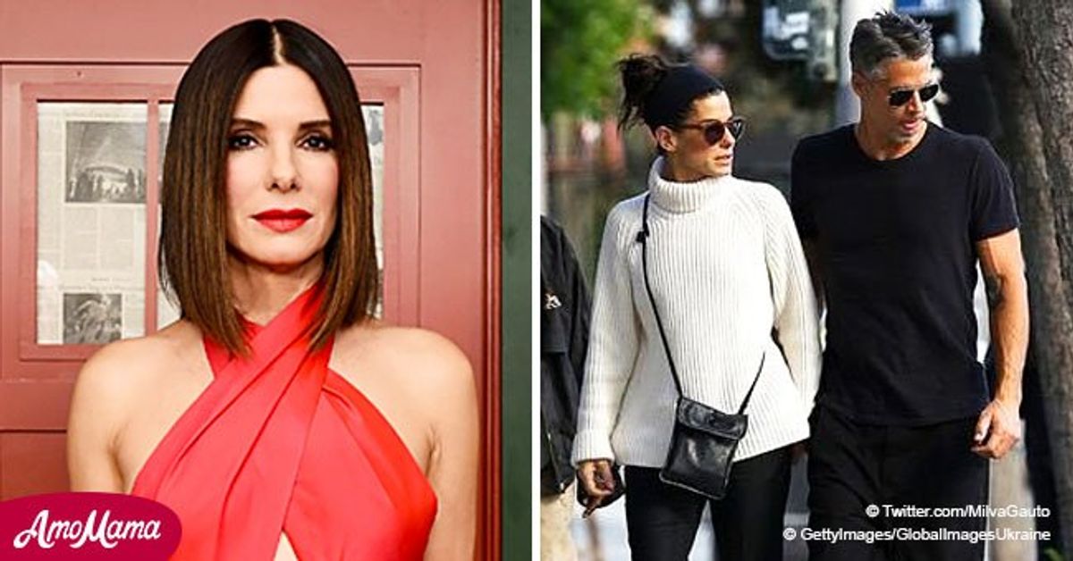 Sandra Bullock Was Spotted with Her Two Adorable Kids and Boyfriend in ...