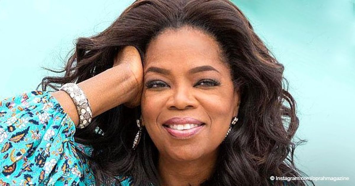 Oprah's 'daughter-girl' stuns in strapless black and white jumpsuit in ...