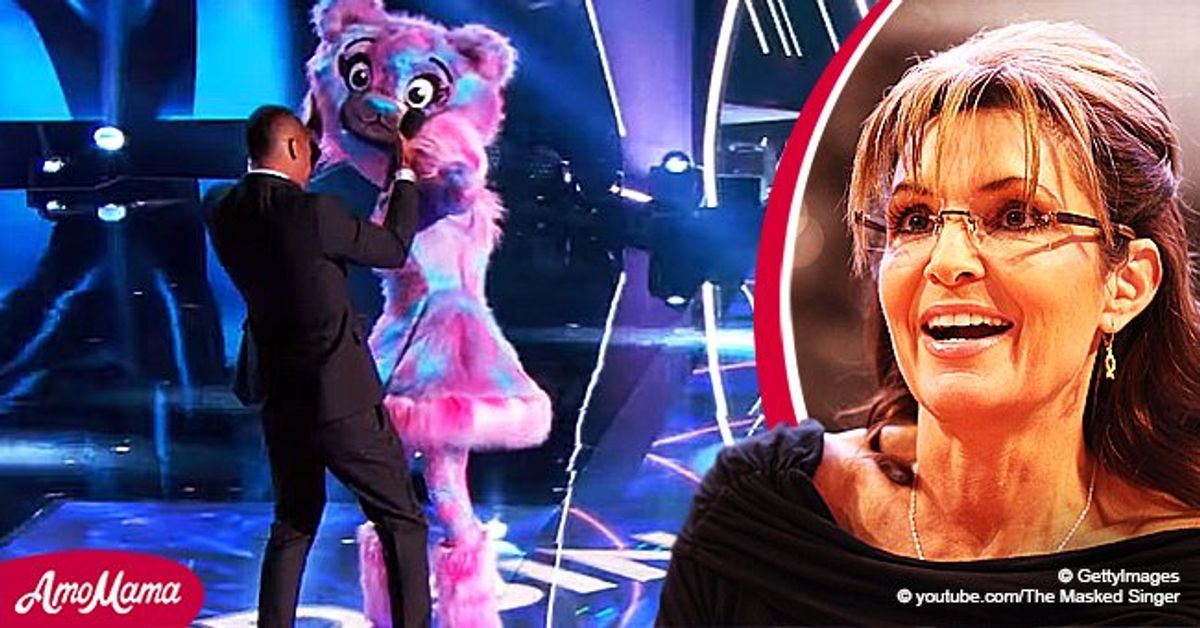Sarah Palin Unmasked as Bear in Latest Episode of 'The Masked Singer'(02)
