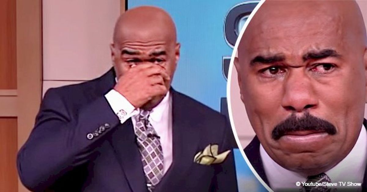 Steve Harvey broke down in tears after seeing his mom’s house in video ...