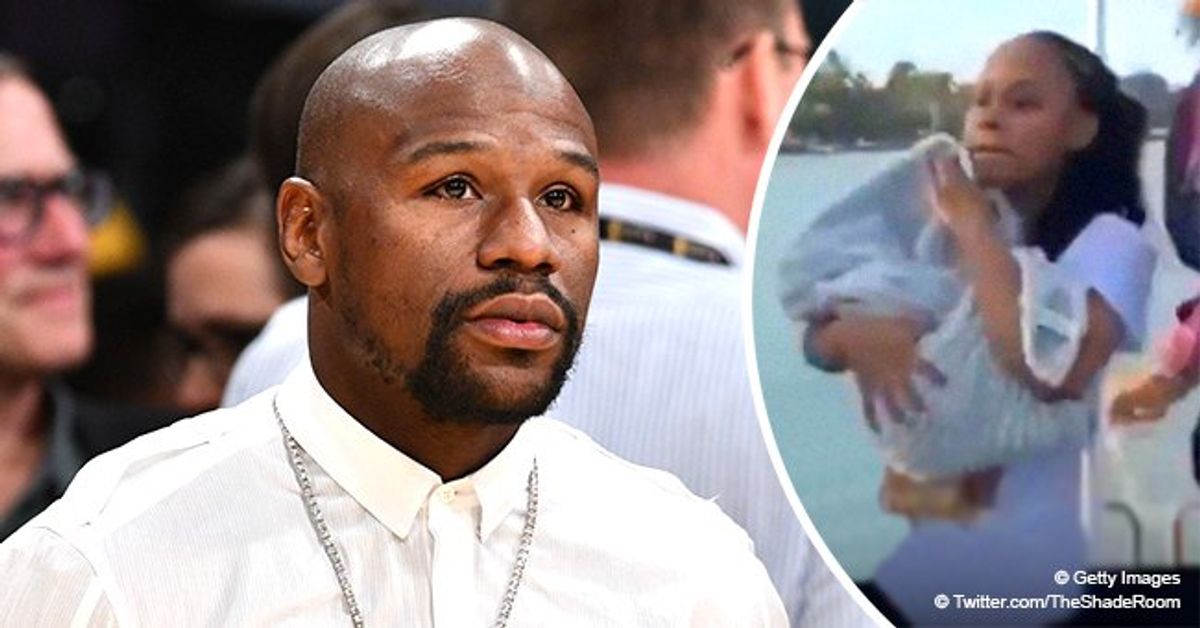 Floyd Mayweather's Daughter Iyanna Mom-Shamed for Taking Newborn on a ...