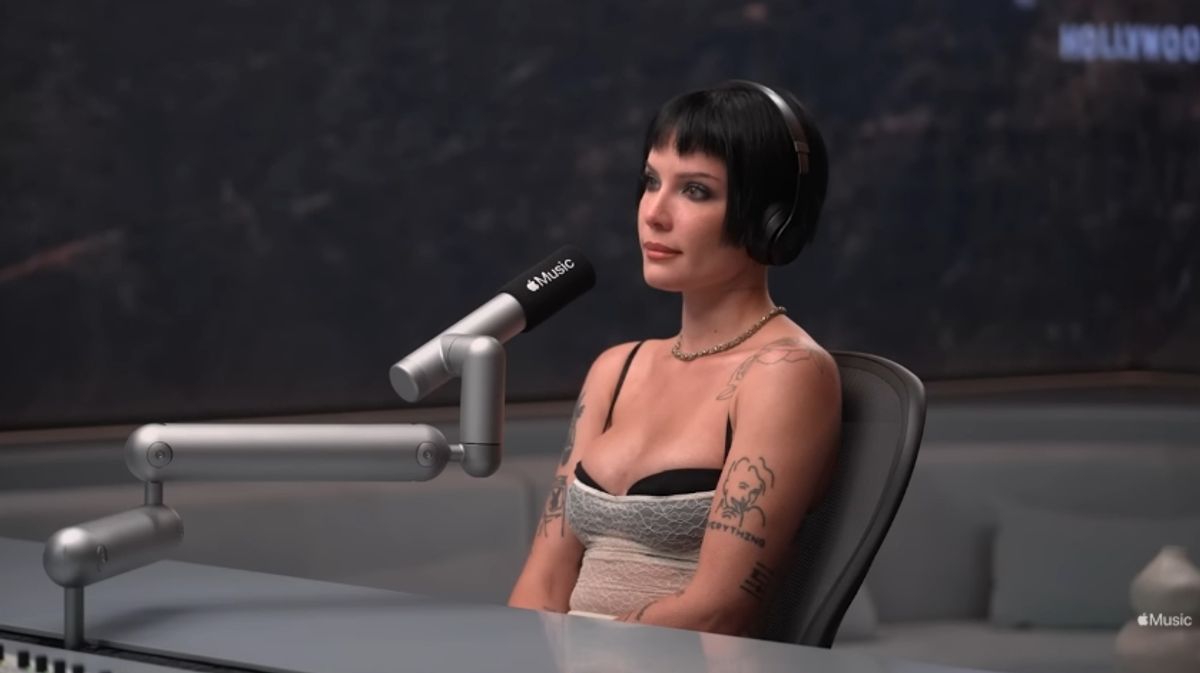 Halsey Recalls Miley Cyrus Fleeing Her House Party With Postmates During Police Visit image 6