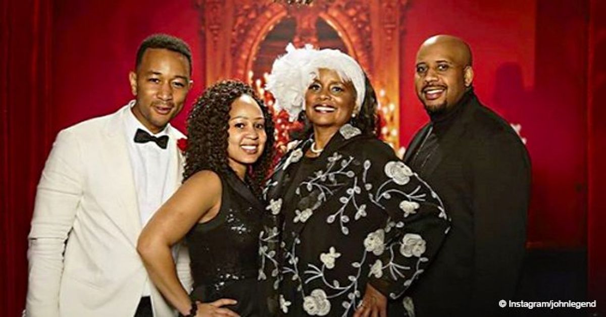 John Legend melts hearts in sweet pic with his sister, brother, and