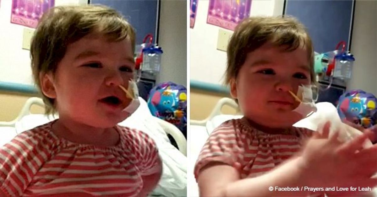 Little girl continues singing and smiling after two bone marrow ...