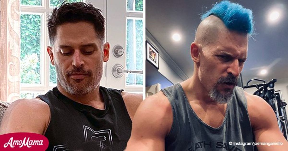 Joe Manganiello Sports New Color with His Mohawk — See the Look That