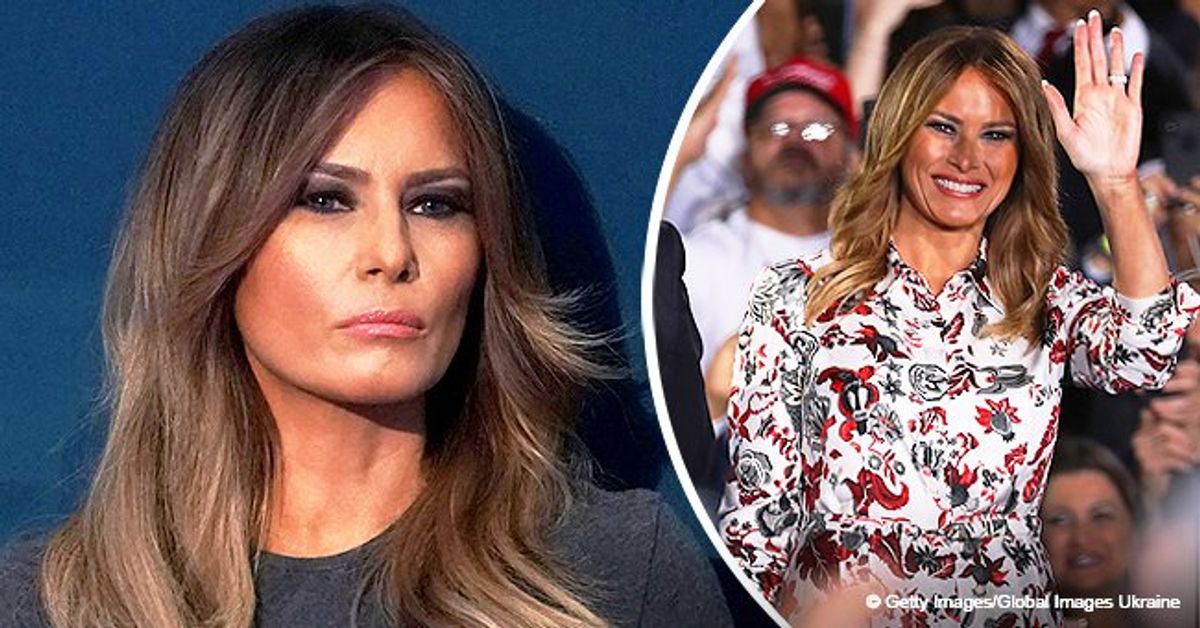 Twitter Savages Melania Trump's $2,500 Dress, Compares It to Curtain