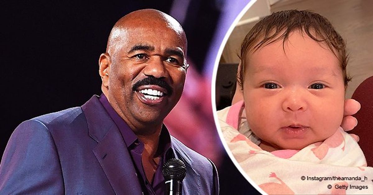 Steve Harvey's grand daughter😊  Steve harvey, Simply adorable, Steve