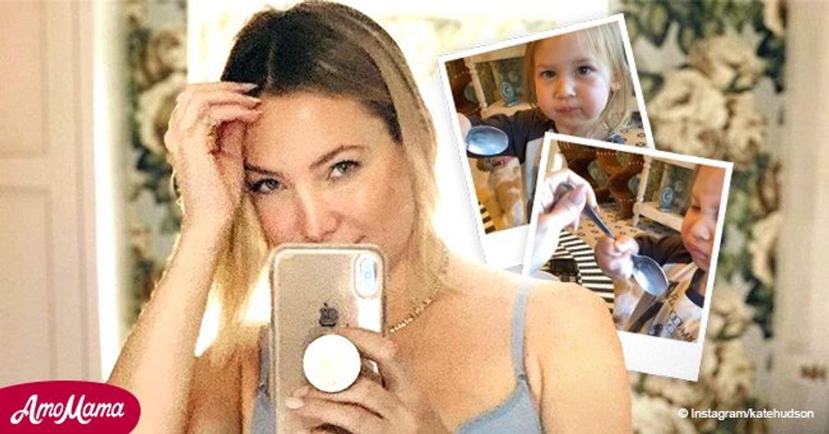Kate Hudson & Daughter Rani Get into a TugofWar as the Toddler Fights