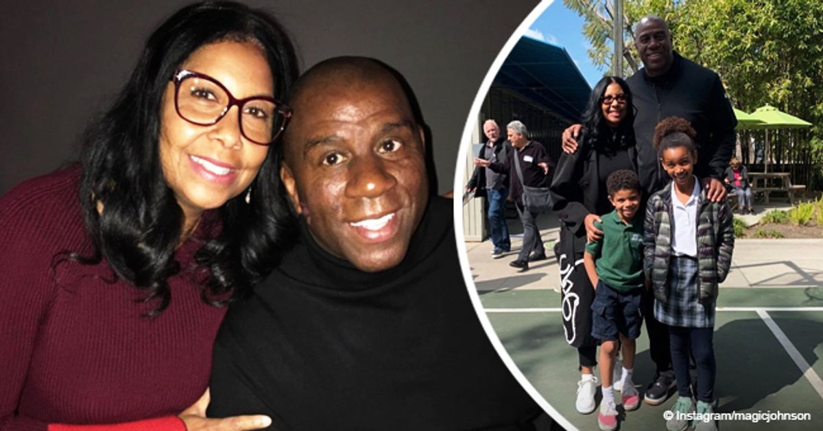 Magic Johnson & Wife Share Photos with Grandkids after They Celebrated ...