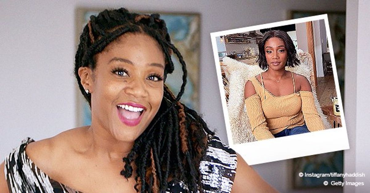 'Night School' Star Tiffany Haddish Slays in a Nude Top Revealing Her