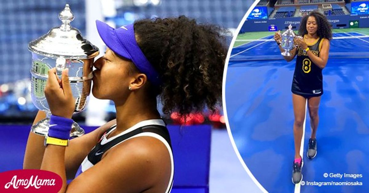 2020 US Open Champ, Naomi Osaka Says Wearing Kobe's Jersey after