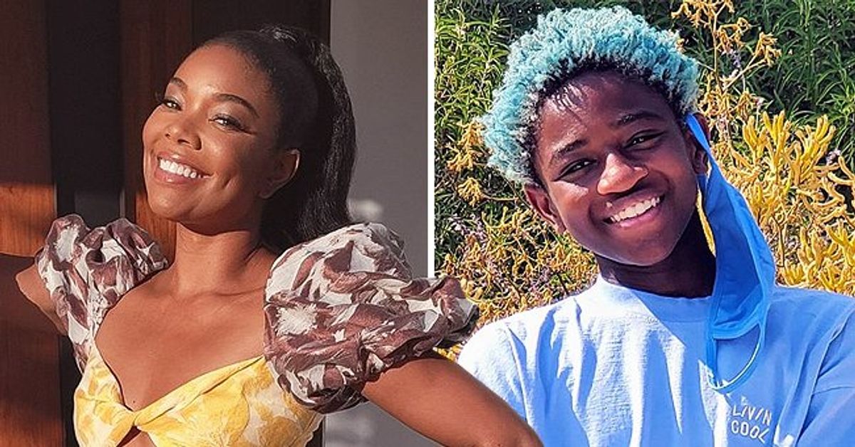 Check Out Gabrielle Union and Zaya Wade's Poses in Black and White