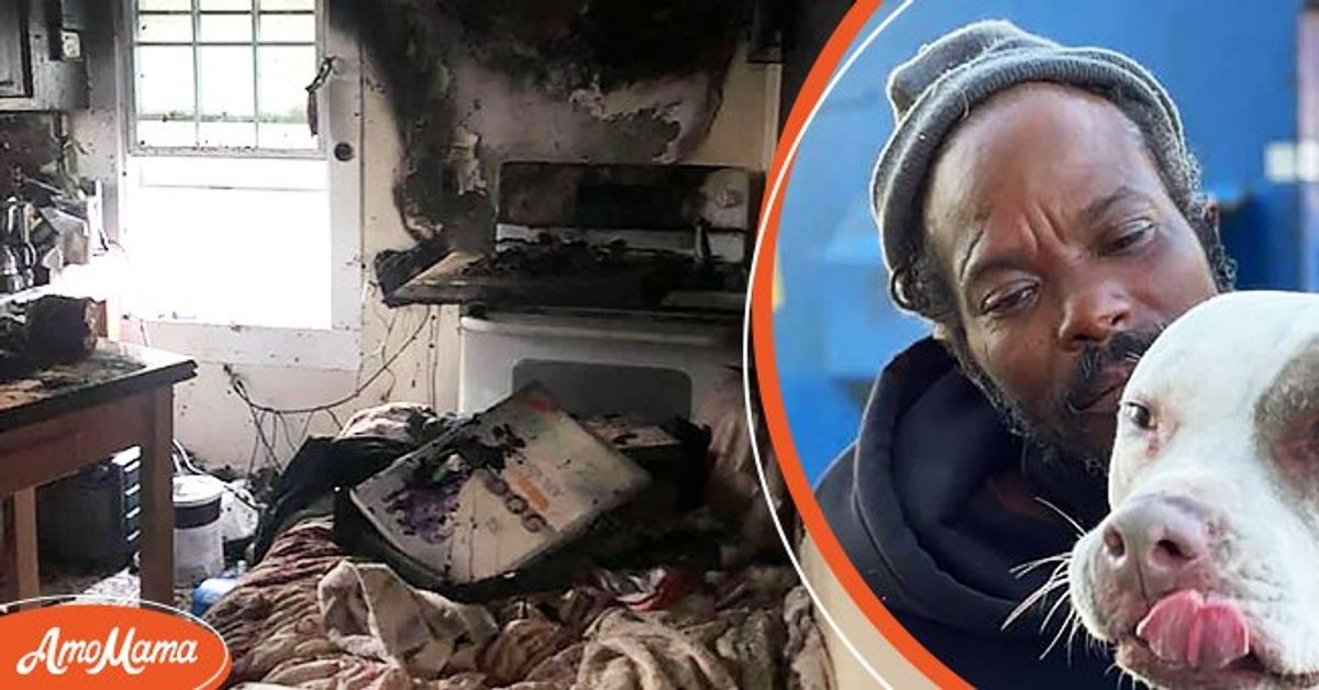 Homeless Man Notices Fire inside Shelter and Rushes into the Building ...