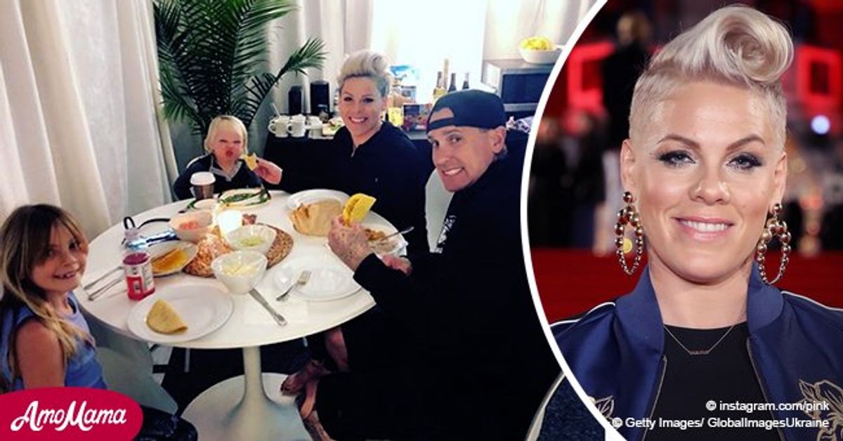 Pink Clapped Back Hard at a Hater Who Attacked a Family Photo of Her ...