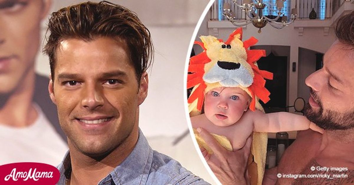 Ricky Martin Steals Hearts with Rare Pic of BlueEyed Daughter Lucia in