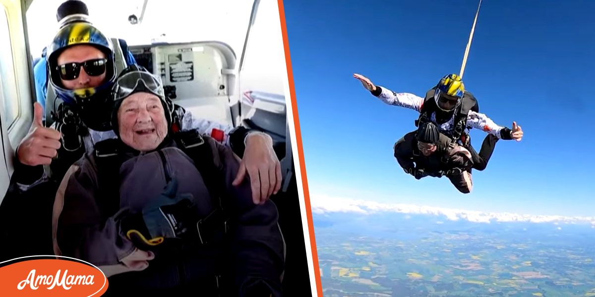 103-Year-Old Grandma Jumps Out of Plane to Fulfill Cherished Dream and ...