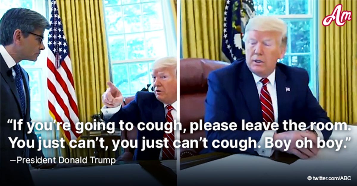 Donald Trump Stops ABC Interview After Employee Interrupts Him By Coughing