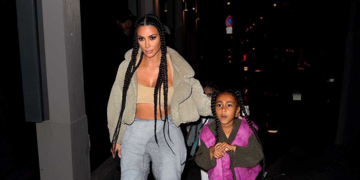 Kim Kardashian's Daughter, North West, 12, Shows off Face Tattoos and(01)