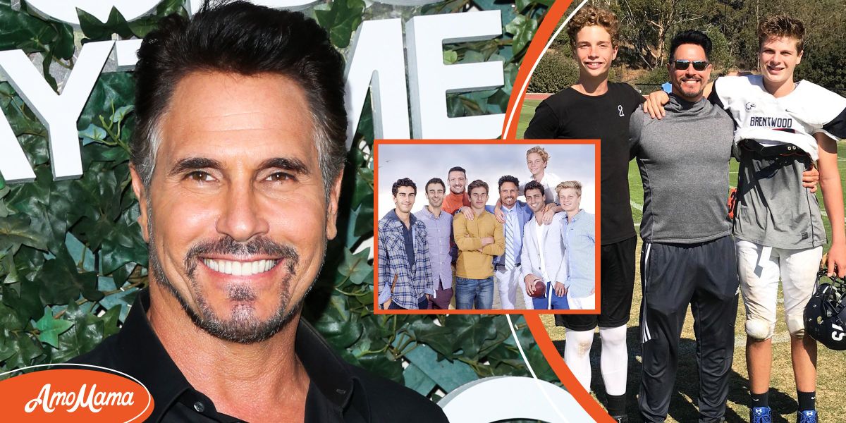 Dad-Of-7 Don Diamont Celebrates Twins' 20th Birthday With Big Family ...