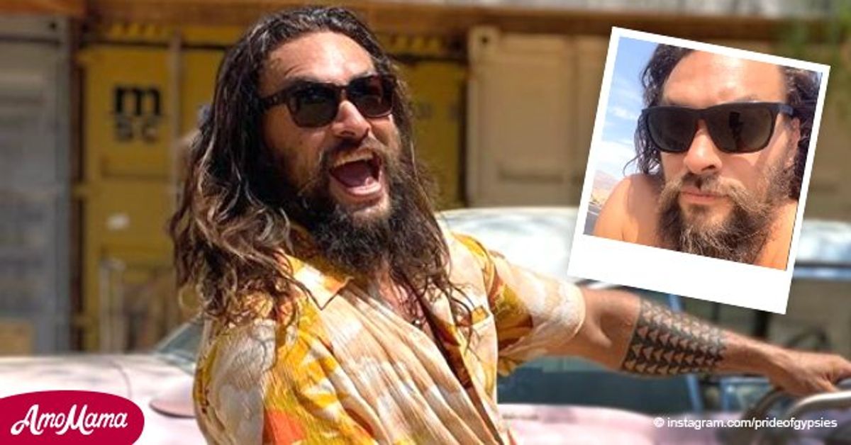 Jason Momoa Shows Perfect Physique in a Shirtless Footage after His Car