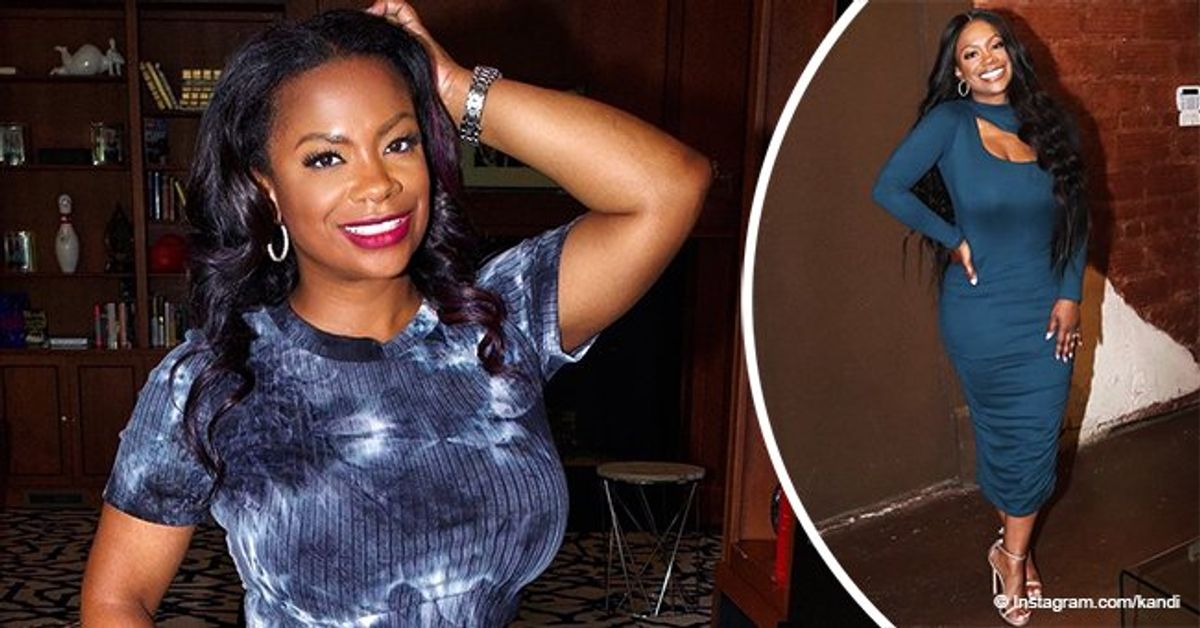 How Did Kandi Burruss Lose Weight Kandi Burruss Praised for Noticeable Weight Loss as She Poses in a