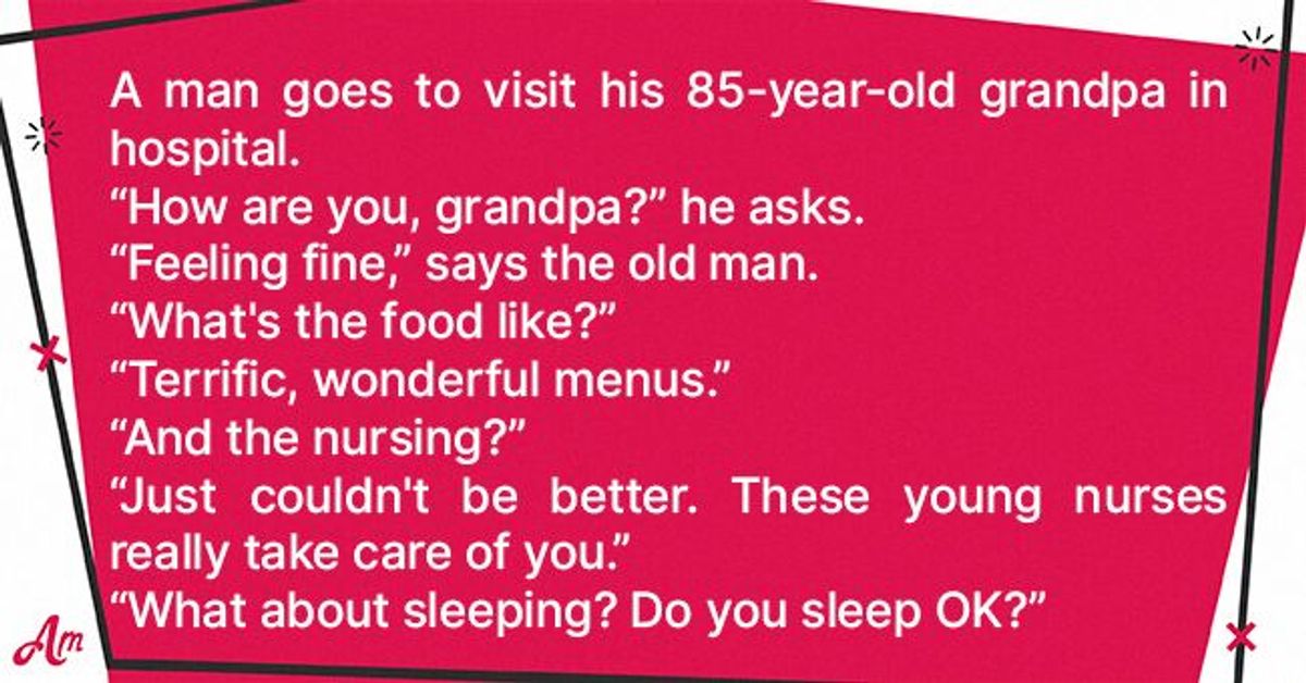 Daily Joke: 85-Year-Old Grandpa Says He Is Given Viagra Pill Each Night ...