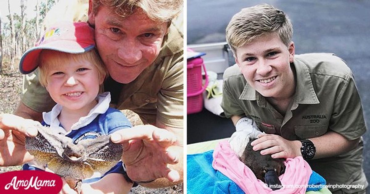 Steve Irwin's son aged just 14 is now an especially talented nature ...