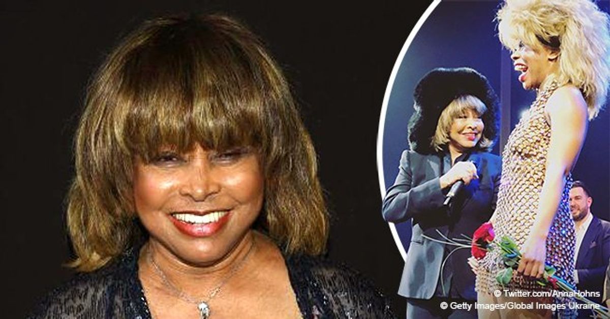 Tina Turner Stuns in Black Suit & Large Faux-Fur Hat after Premiere of ...