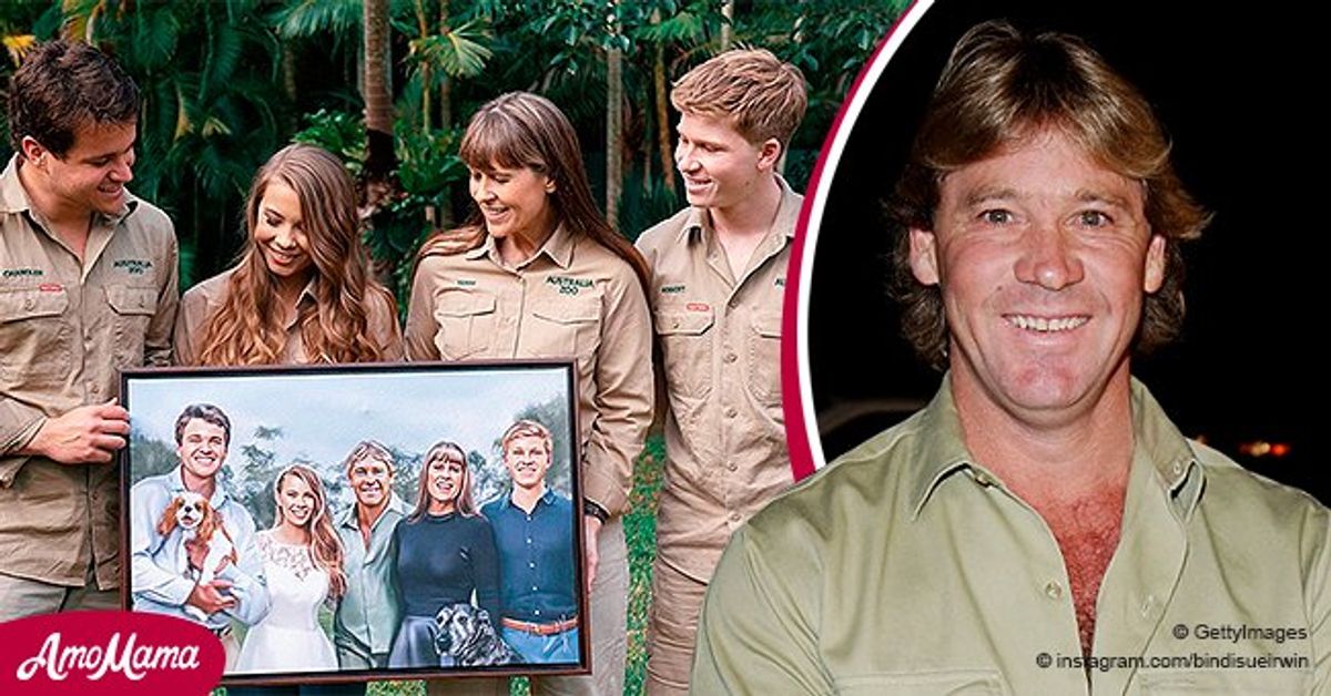 See the Gorgeous Painting Shared by Bindi Irwin That Depicts Late Dad ...