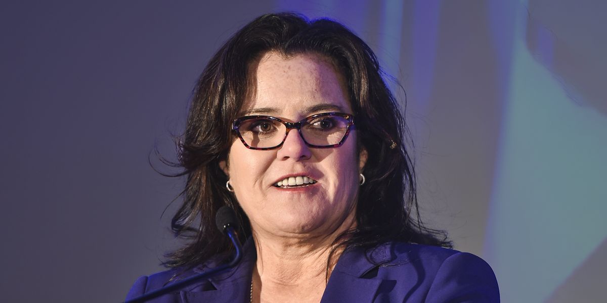 Rosie O'Donnell Shows Off Dramatic Weight Loss in Patterned Pantsuit at