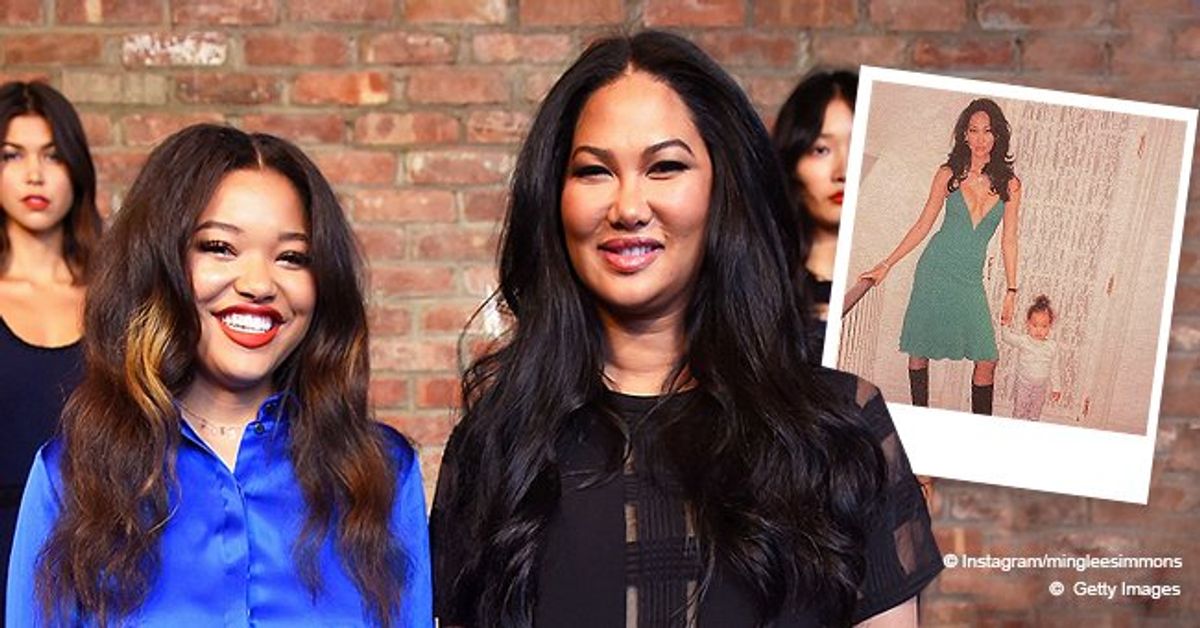 Kimora Lee Simmons Daughter Ming Shares Appreciation Post For Her Showing Their Striking 