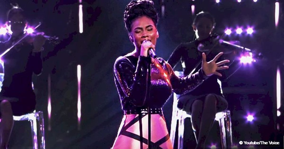 'The Voice's Kennedy Holmes, 13, stuns with powerful cover of Whitney