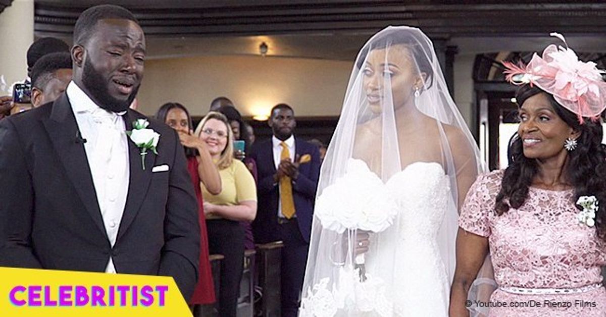 Groom Breaks Down In Tears When He Sees His Beautiful Bride In Viral ...