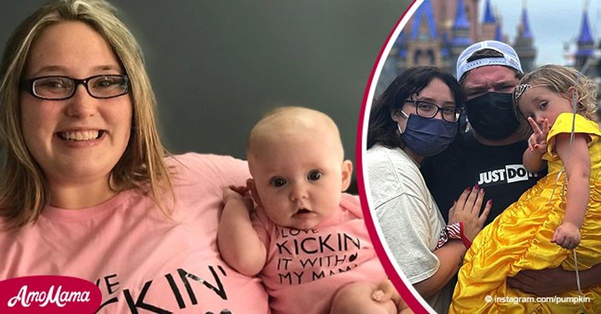 Lauryn 'Pumpkin' Shannon Goes to Disneyland with Her Husband and