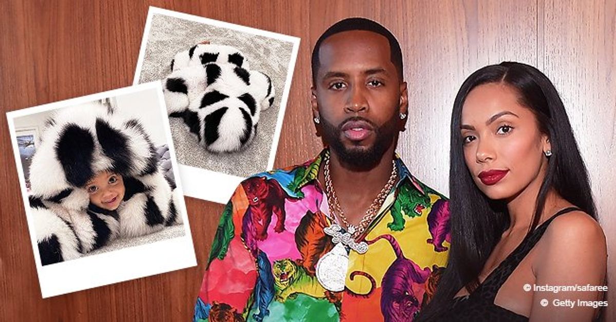 Erica Mena and Safaree's Daughter Safire Steals Hearts Wearing Fur Coat ...