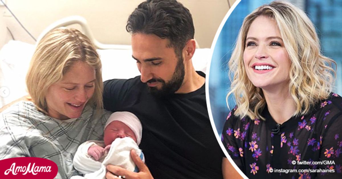 Sara Haines Reveals First Photos of Newborn Son Caleb Joseph(00)
