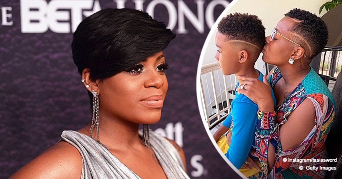 Fantasia Barrino and Her Son Dallas Show off Matching Haircuts (Photo)