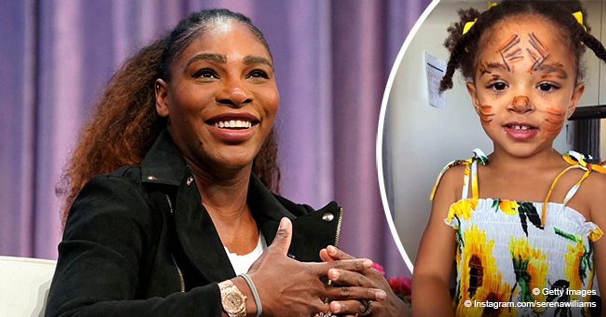 Serena Williams' Daughter Looks Cute on Her IG Story in a Sunflower ...