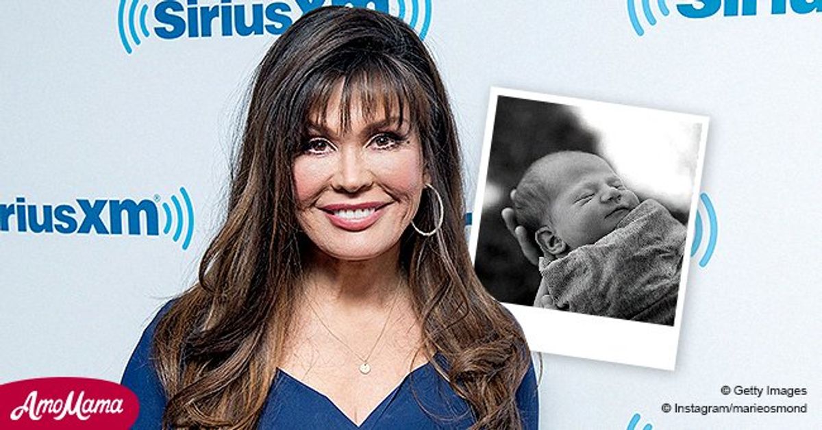 Marie Osmond Proudly Shares Picture of Her Newborn Granddaugther Meet