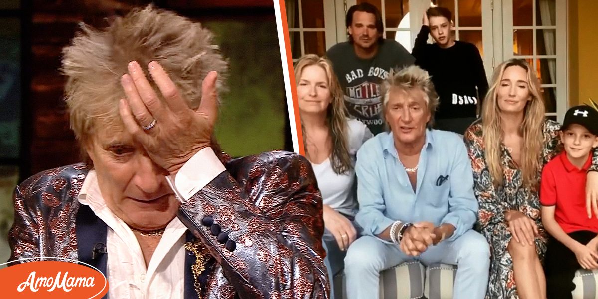 Rod Stewart Announces Career Plans after Kids Urged Him to ‘Throw in