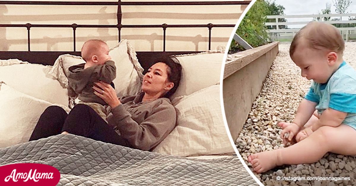 Crew Gaines Appears to Beg Mother Joanna to Allow Him to Eat Rocks