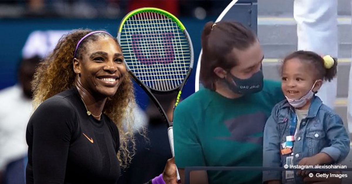 Watch These Heart Melting Videos of Serena Williams' Daughter Cheering ...