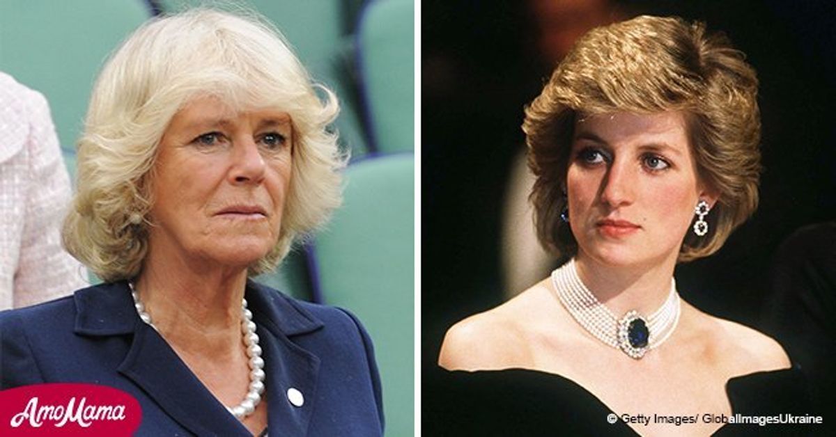 Camilla was seen wearing Princess Di's wedding gift, one that the late ...