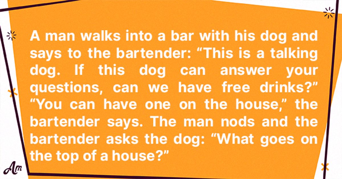 Daily Joke: A Man Takes His Talking Dog to a Bar