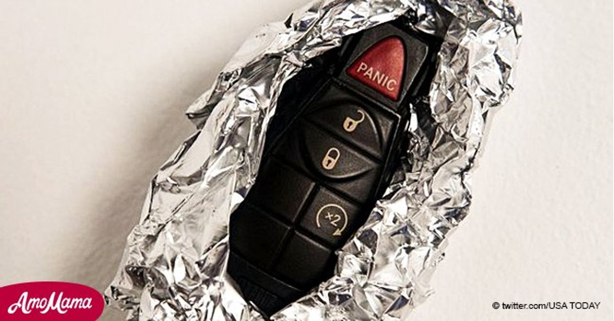 Here is why you should always wrap your key fob in tin foil to avoid theft