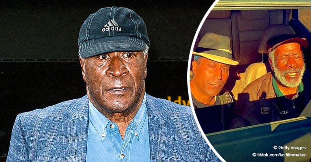 John Amos & His LookAlike Son KC Sing in TikTok Video Sitting in a Car